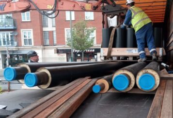 Pipes delivered